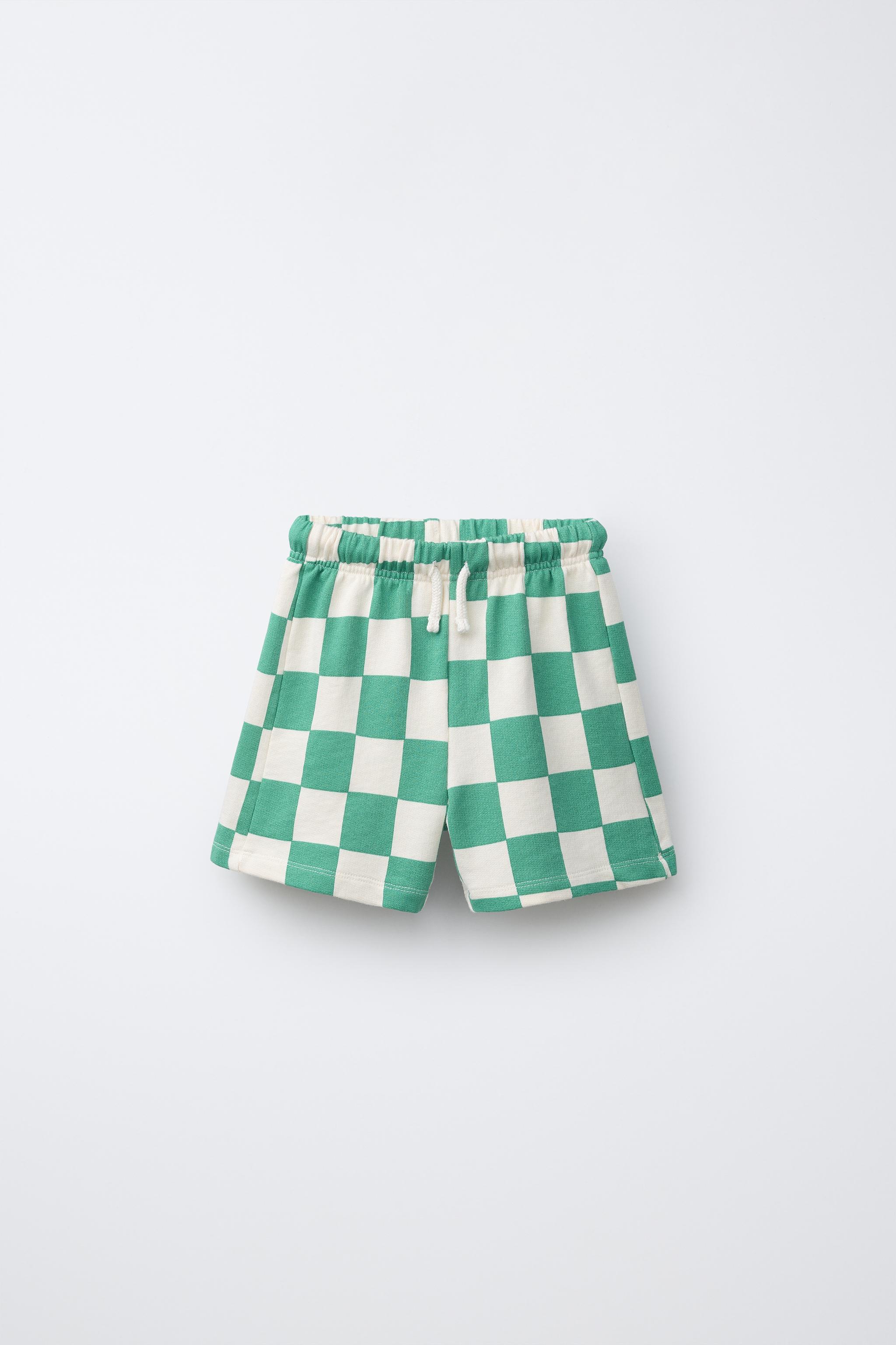 CHECKERBOARD SHORTS
